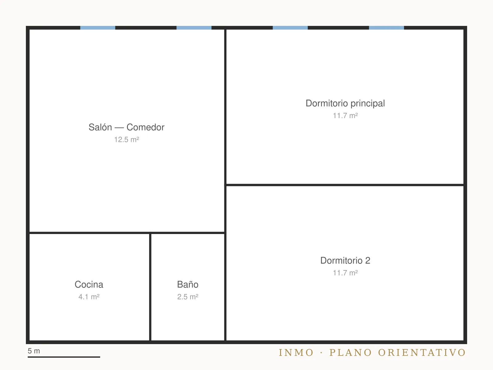 Parcela El Portet 1.400 m² — Plano