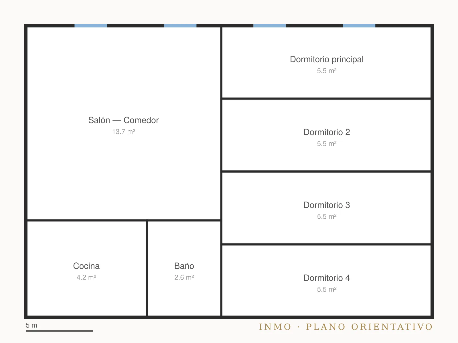Edificio Puerto de Dénia — Plano