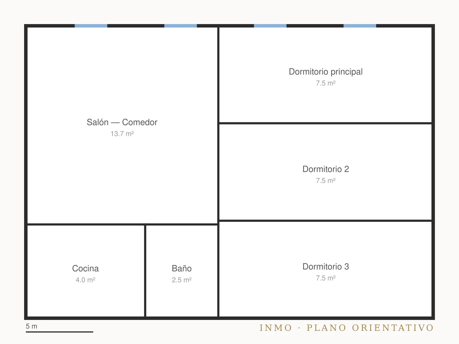 Ático Bahía de Altea — Plano